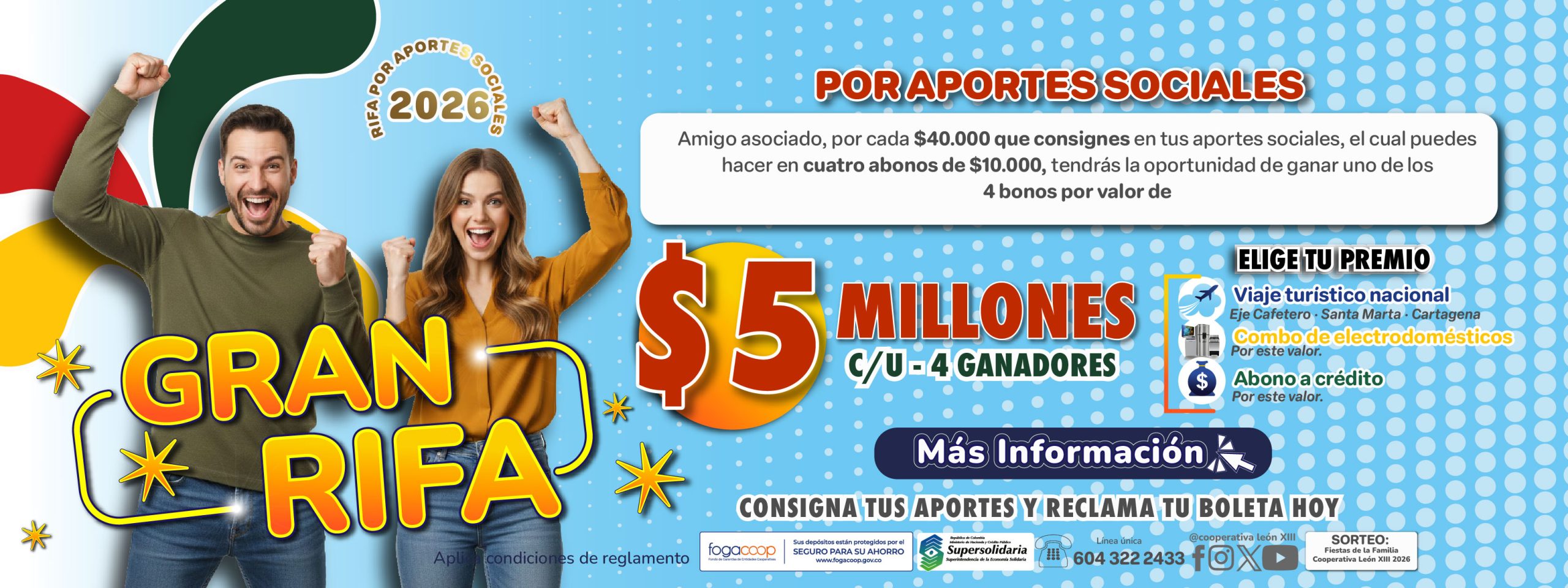 SLIDER APORTES SOCIALES 2026