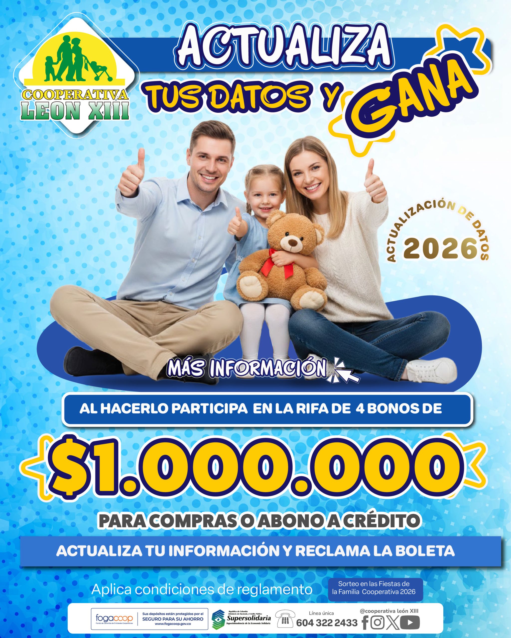 Actualización de datos