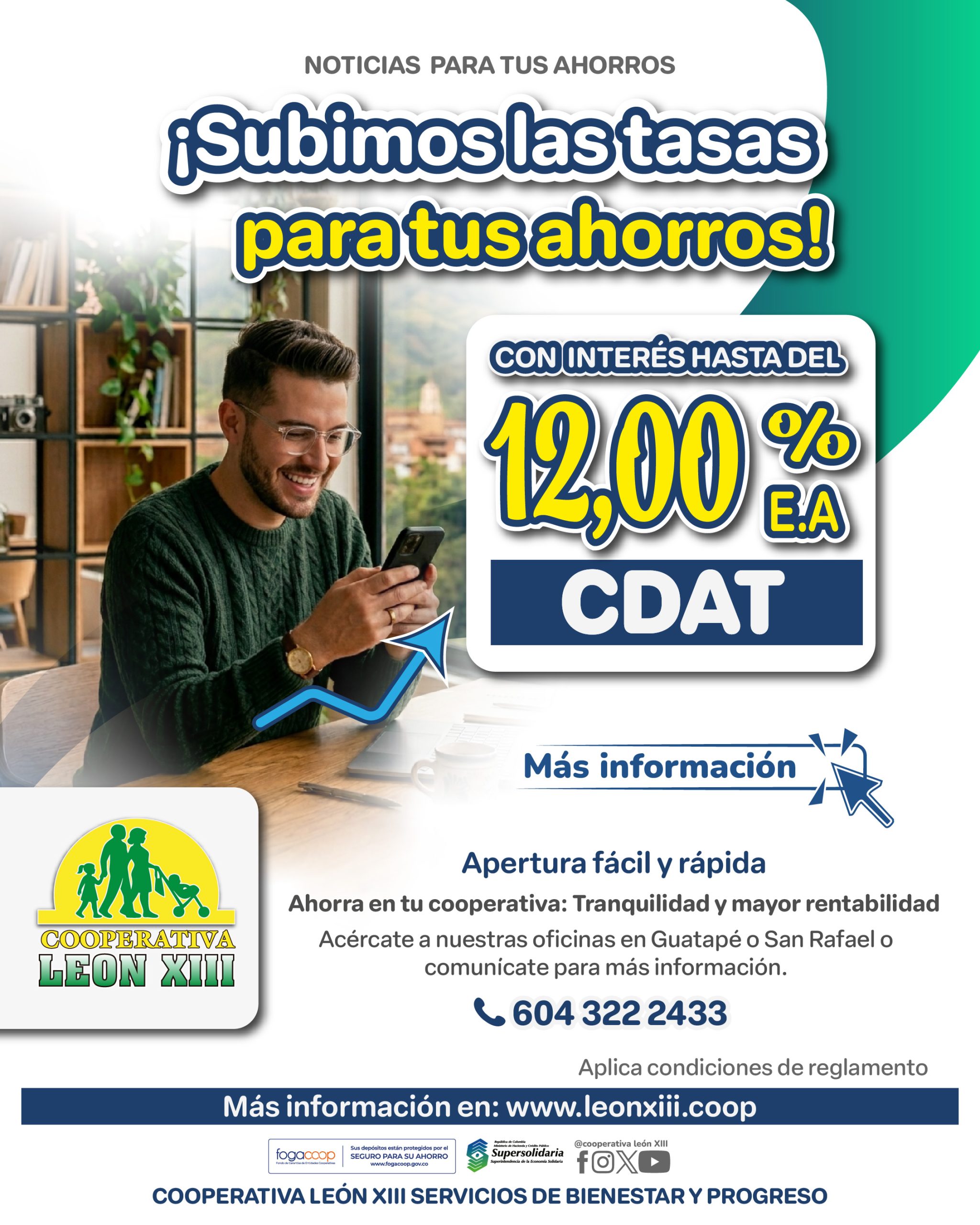 Mejores tasas de crédito